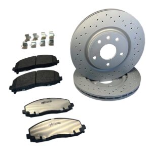 Zestaw hamulcowy przód FWD tarcze Zimmermann Sport 230.2384.52 + klocki Powerstop Z36 1589