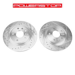 Tarcza hamulcowa tył FWD nawiercana, nacinana PowerStop AR86001XPR - zestaw 2 szt.
