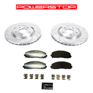 Zestaw hamulcowy przód FWD tarcze + klocki POWER STOP AR83081XPR/Z36 1589