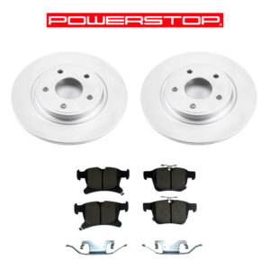 Zestaw hamulcowy tył FWD tarcze + klocki POWER STOP AR86001EVC/Z17 1901
