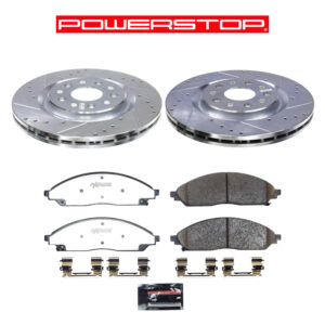 Zestaw hamulcowy przód AWD PowerStop tarcze AR83118XPR + klocki Z36 2402