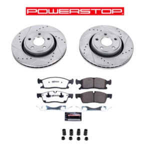 Zestaw hamulcowy przód 350 mm tarcze + klocki PowerStop K595436